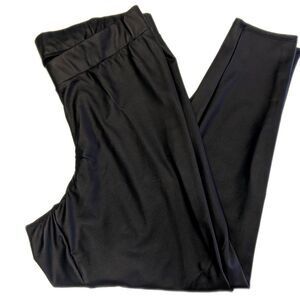 Torrid black faux leather leggings, (Torrid size 2) size 18/20